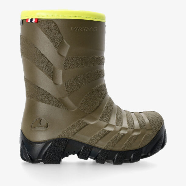 Pantofi băieți Viking Footwear Ultra Warm - khaki/black