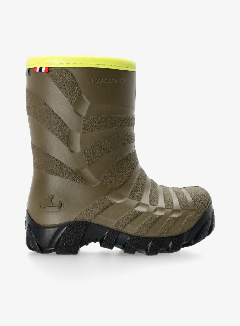 Pantofi băieți Viking Footwear Ultra Warm - khaki/black