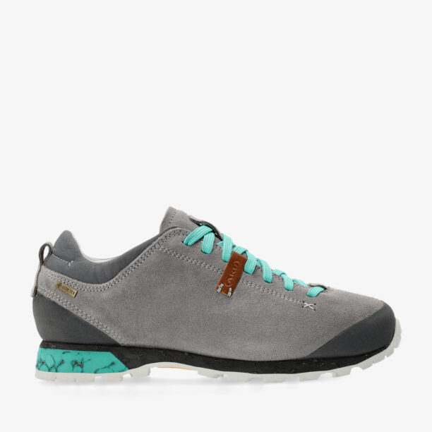 Pantofi drumetie femei AKU Bellamont III Suede GTX - grey/jade