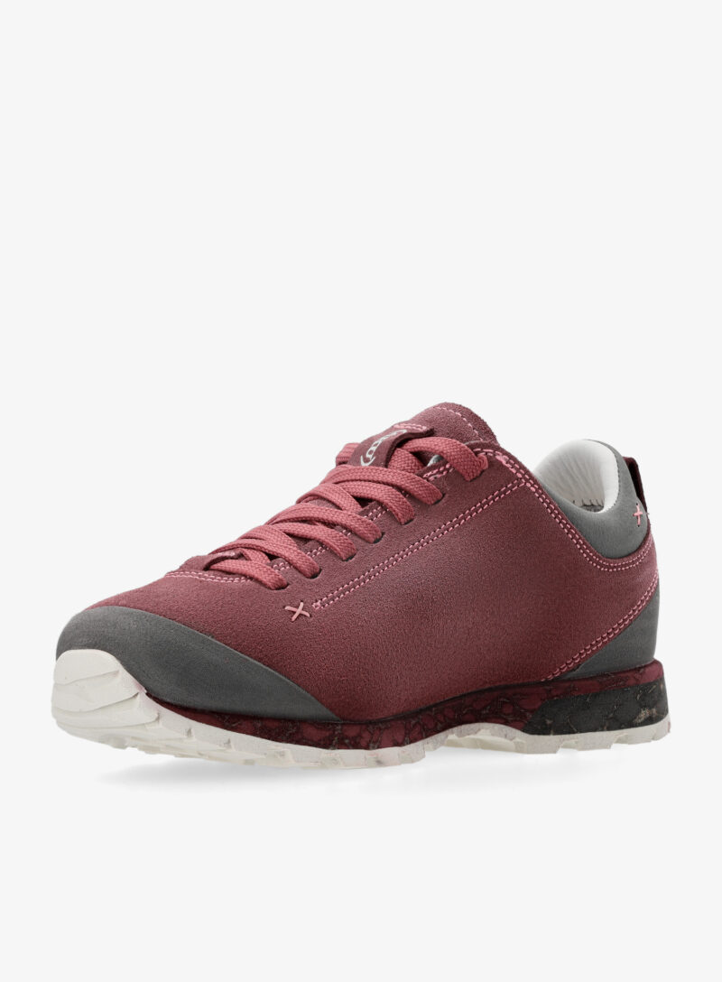 Original Pantofi drumetie femei AKU Bellamont III Suede GTX - smoked violet/grey