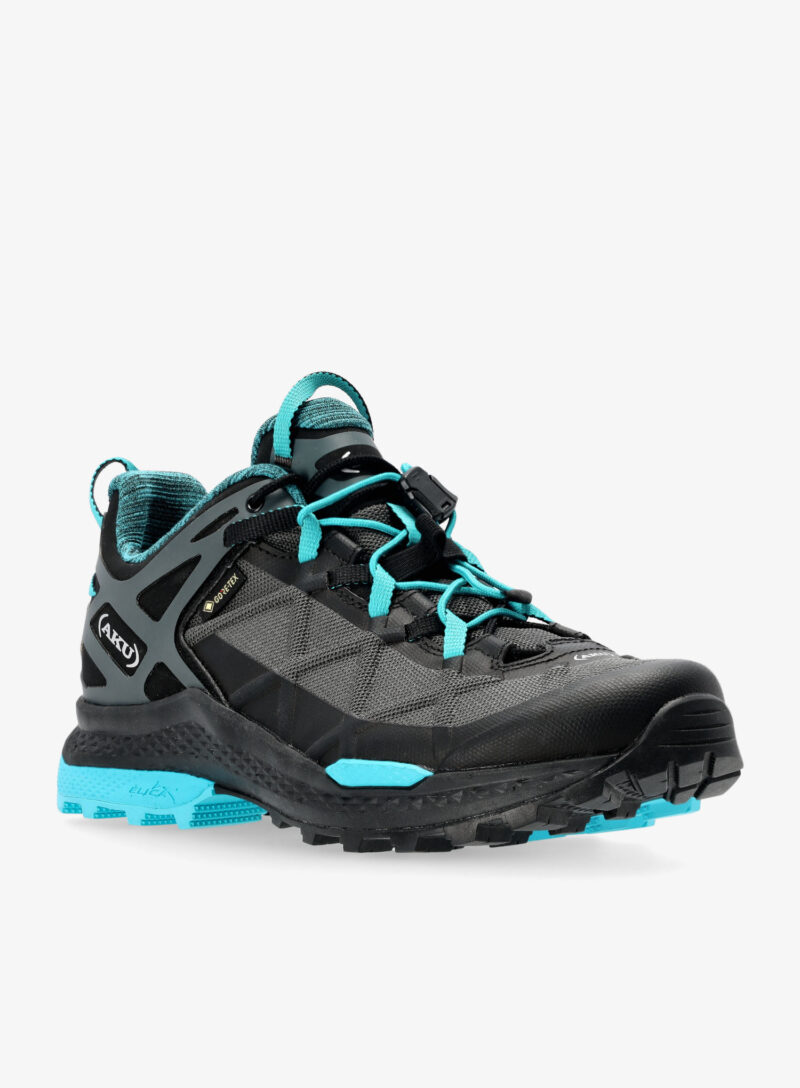 Cumpăra Pantofi drumetie femei AKU Rocket DFS GTX - black/turquoise