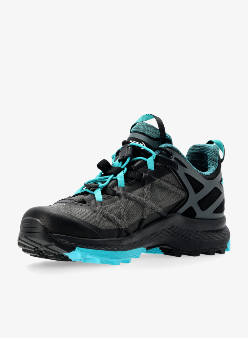 Original Pantofi drumetie femei AKU Rocket DFS GTX - black/turquoise