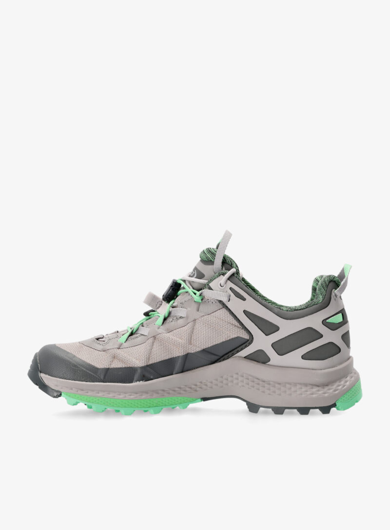 Original Pantofi drumetie femei AKU Rocket DFS GTX - grey/green