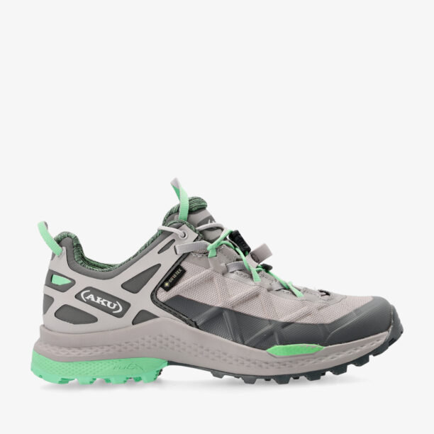 Pantofi drumetie femei AKU Rocket DFS GTX - grey/green