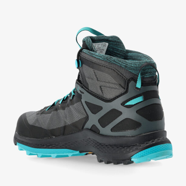 Preţ Pantofi drumetie femei AKU Rocket Mid DFS GTX - black/turquoise