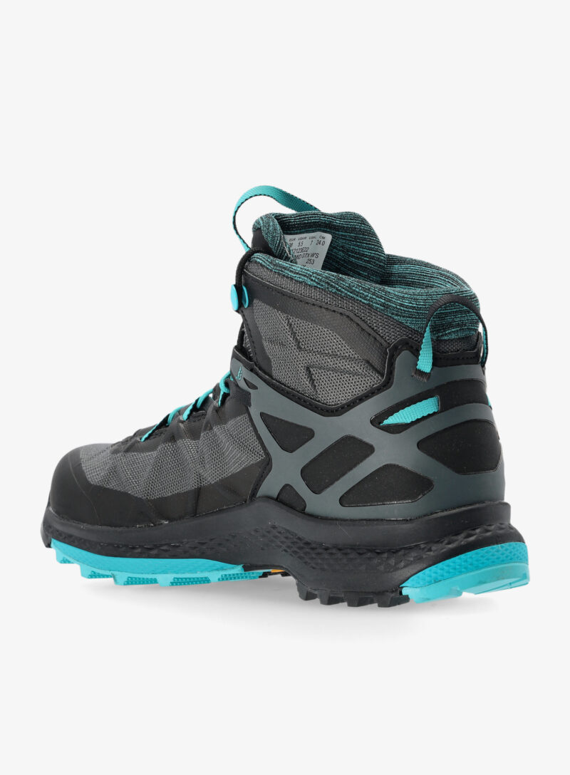 Preţ Pantofi drumetie femei AKU Rocket Mid DFS GTX - black/turquoise