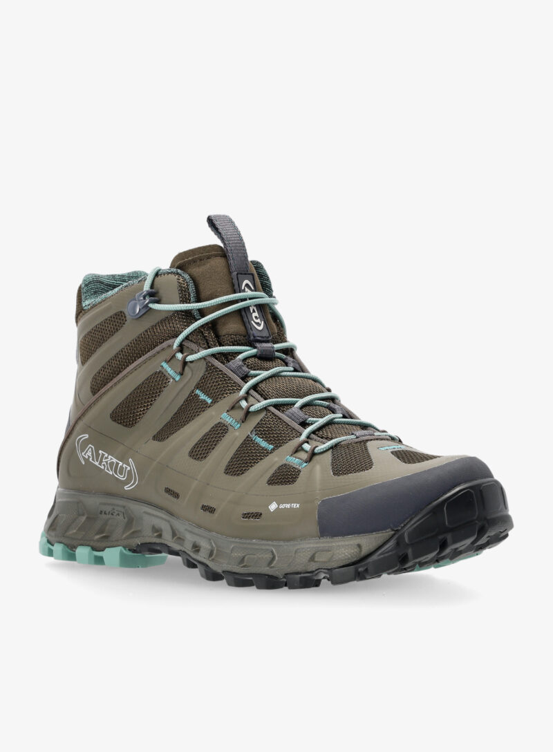 Cumpăra Pantofi drumetie femei AKU Selvatica Mid GTX - mud/sugar paper