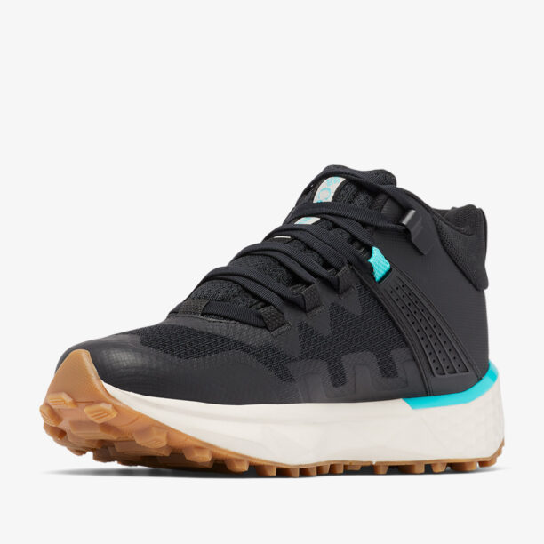 Preţ Pantofi drumetie femei Columbia Facet 75 Mid Outdry - black/bright aqua