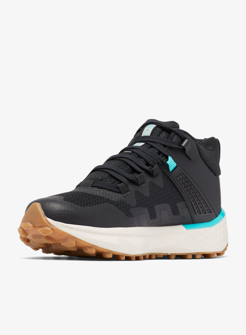 Preţ Pantofi drumetie femei Columbia Facet 75 Mid Outdry - black/bright aqua