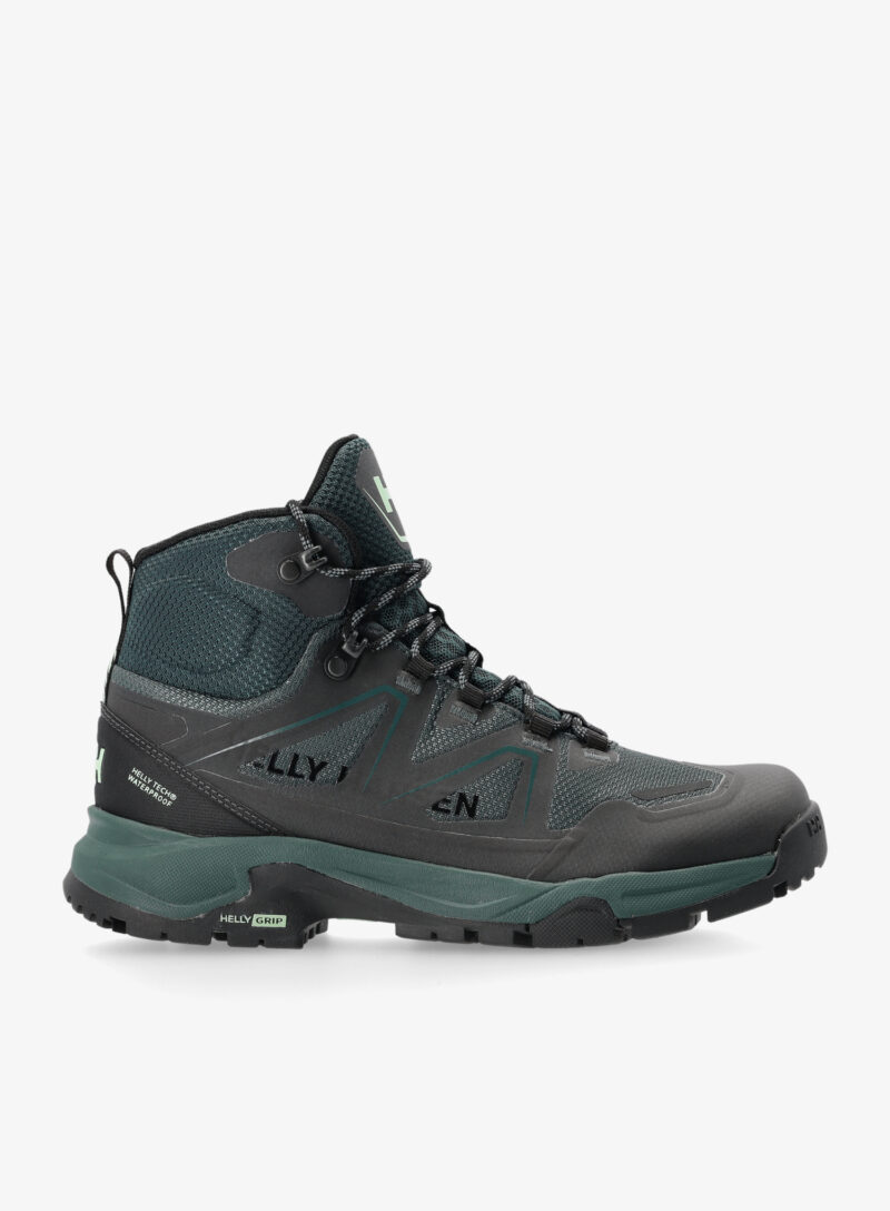 Pantofi drumetie femei Helly Hansen Cascade Mid HT - darkest spruce/black