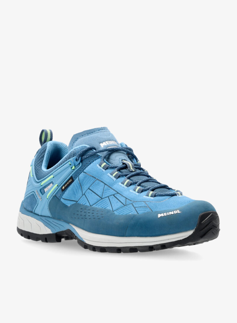 Cumpăra Pantofi drumetie femei Meindl Top Trail Lady GTX  - light blue/yellow