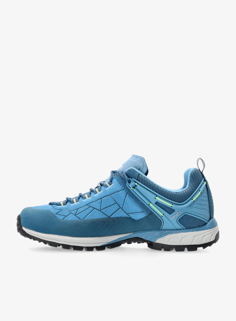 Original Pantofi drumetie femei Meindl Top Trail Lady GTX  - light blue/yellow