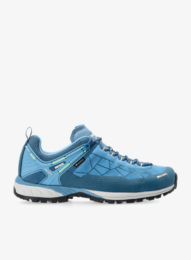 Pantofi drumetie femei Meindl Top Trail Lady GTX  - light blue/yellow