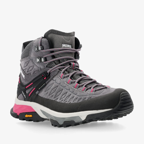 Cumpăra Pantofi drumetie femei Meindl Top Trail Mid Gtx - grey/magenta