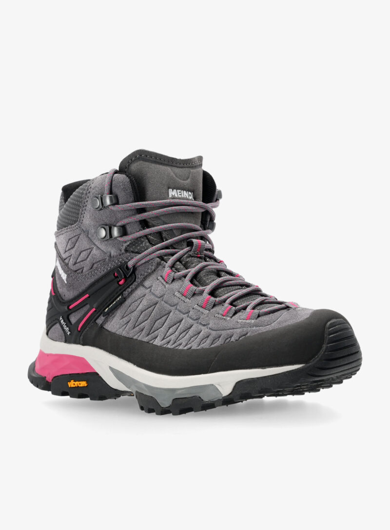 Cumpăra Pantofi drumetie femei Meindl Top Trail Mid Gtx - grey/magenta