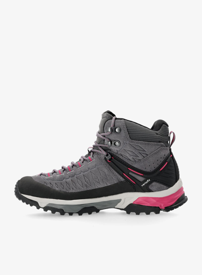 Original Pantofi drumetie femei Meindl Top Trail Mid Gtx - grey/magenta