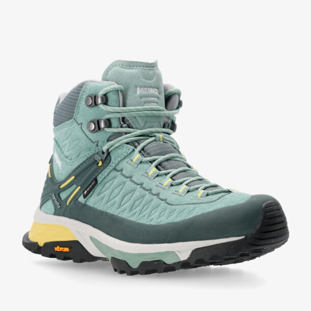 Cumpăra Pantofi drumetie femei Meindl Top Trail Mid Gtx - mint green/yellow