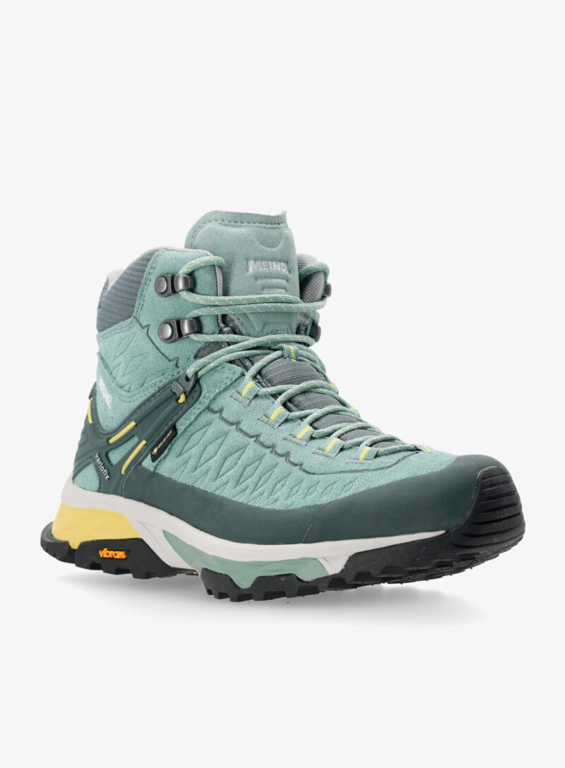 Cumpăra Pantofi drumetie femei Meindl Top Trail Mid Gtx - mint green/yellow