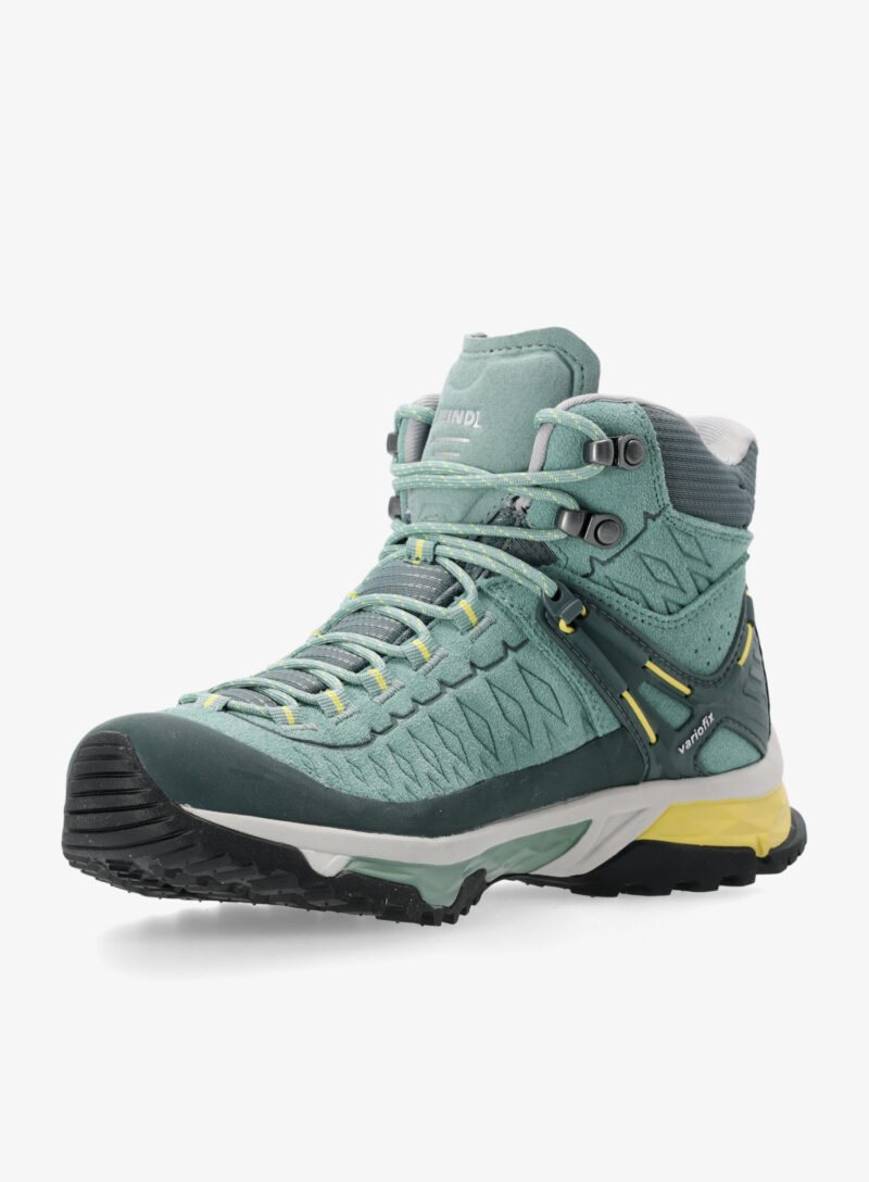 Preţ Pantofi drumetie femei Meindl Top Trail Mid Gtx - mint green/yellow