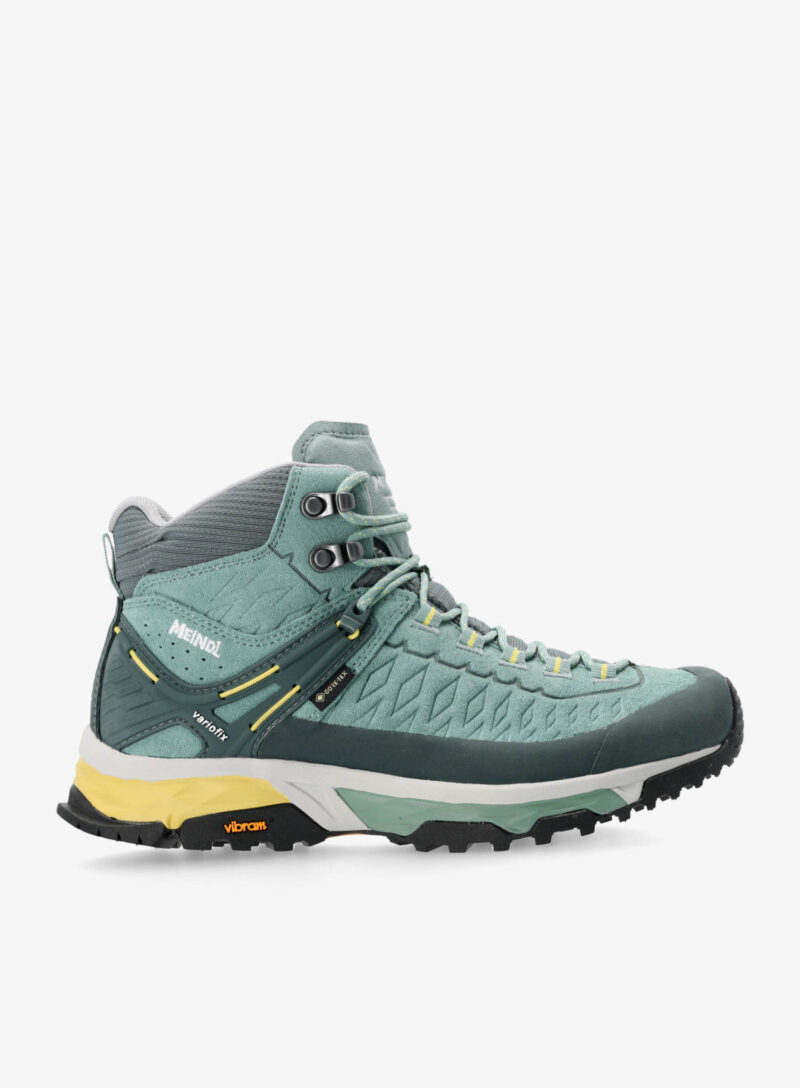 Pantofi drumetie femei Meindl Top Trail Mid Gtx - mint green/yellow