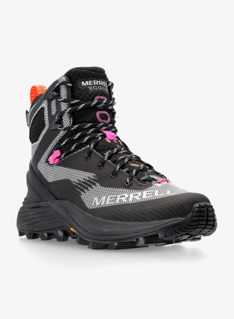 Cumpăra Pantofi drumetie femei Merrell Rogue Hiker Mid GTX - black/white