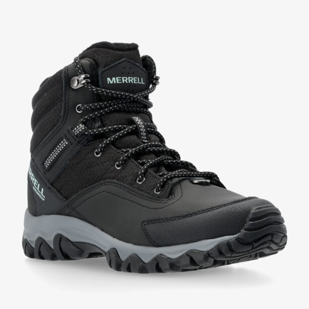 Cumpăra Pantofi drumetie femei Merrell Thermo Akita Mid WP - black