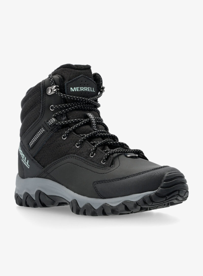 Cumpăra Pantofi drumetie femei Merrell Thermo Akita Mid WP - black