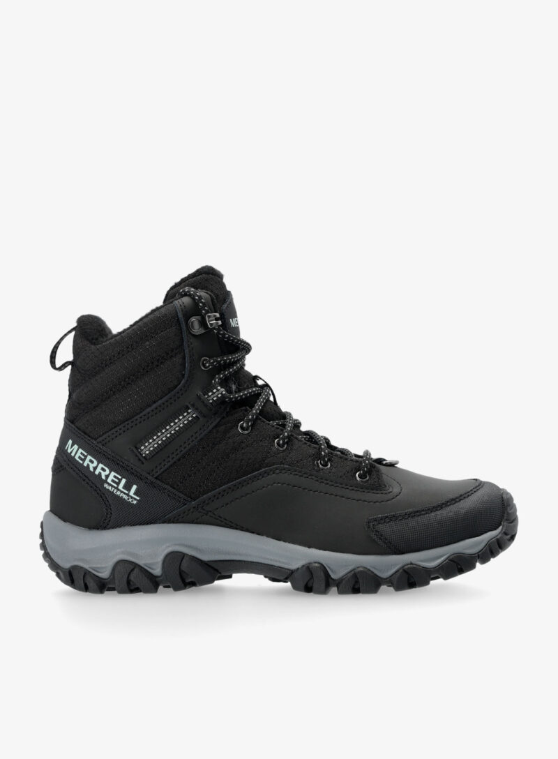 Pantofi drumetie femei Merrell Thermo Akita Mid WP - black