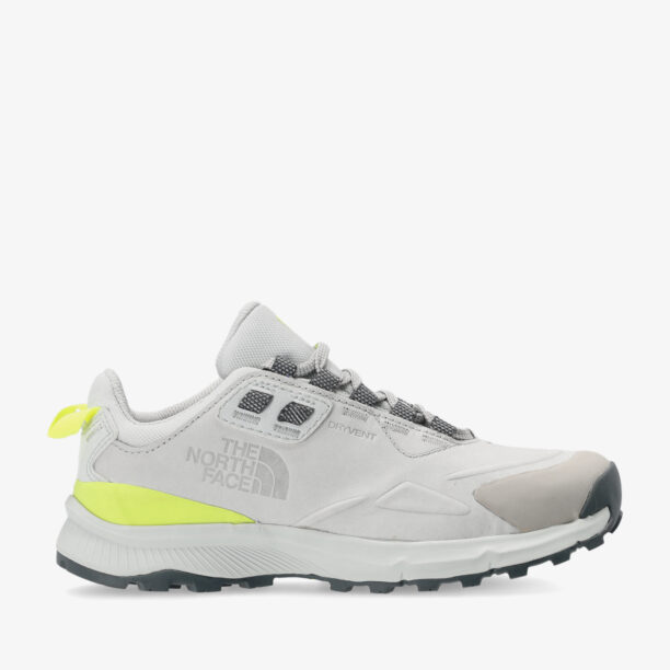 Pantofi drumetie femei The North Face Cragstone Leather Wp - grey/yellow