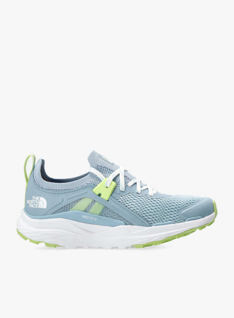 Pantofi drumetie femei The North Face Vectiv Hypnum - beta blue/sharp green