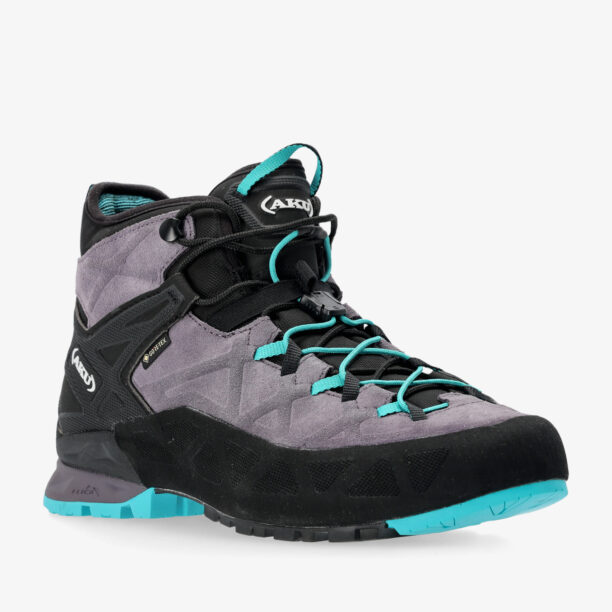 Cumpăra Pantofi femei AKU Rock DFS Mid GTX - grey/turquoise