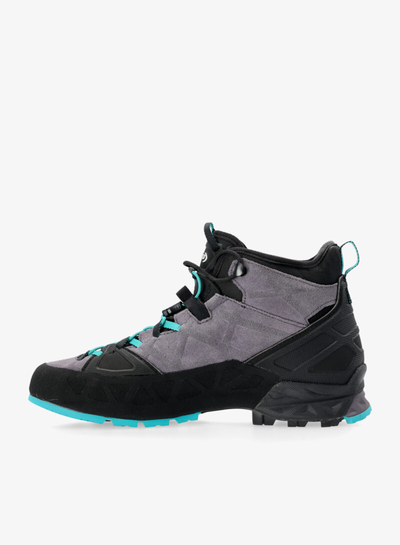 Original Pantofi femei AKU Rock DFS Mid GTX - grey/turquoise