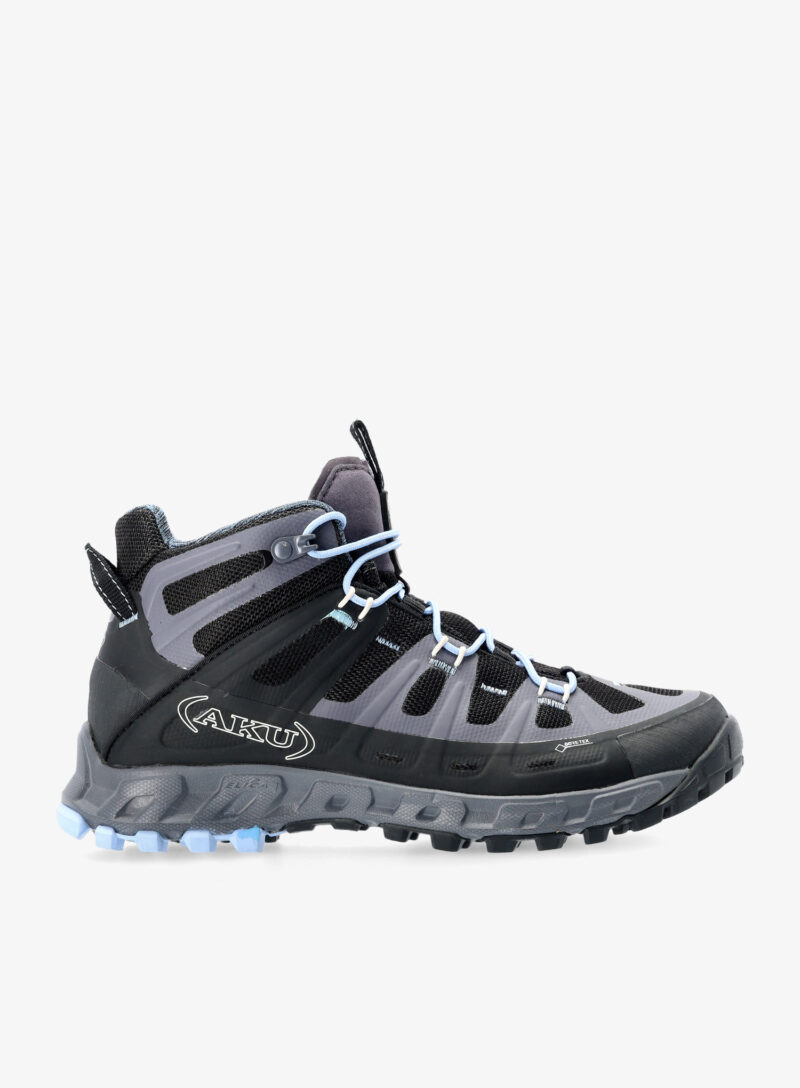 Pantofi femei AKU Selvatica Mid GTX - black/light blue