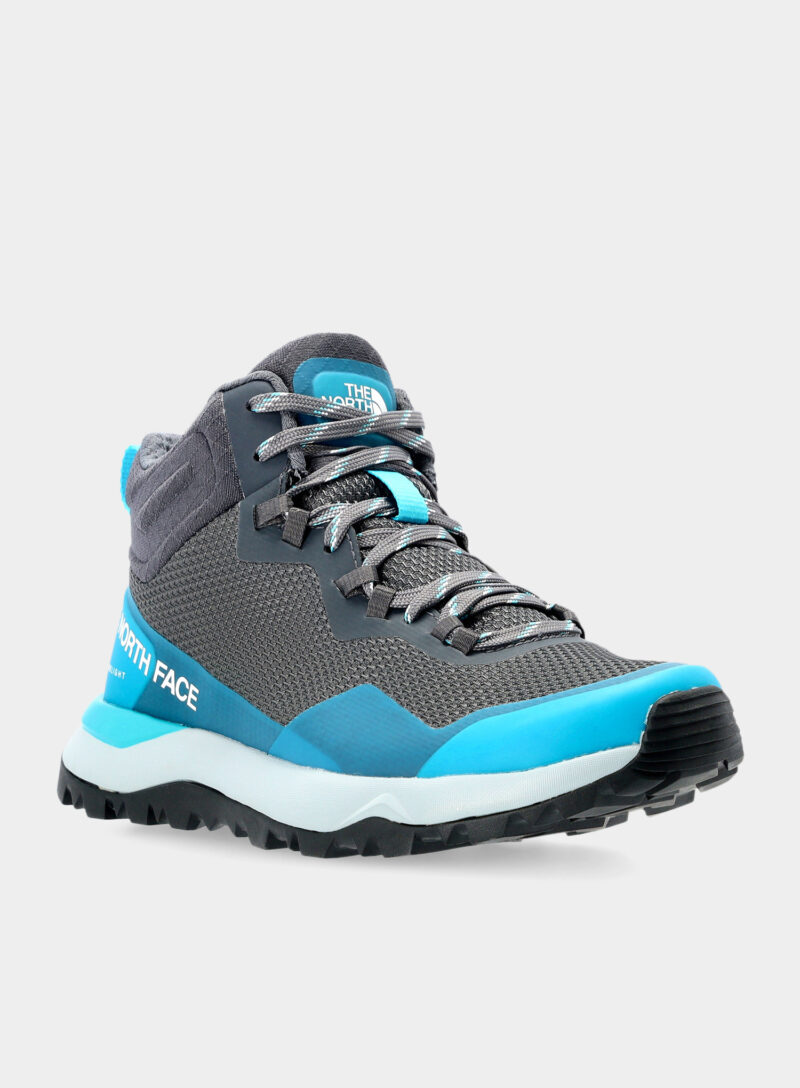 Cumpăra Pantofi femei The North Face Activist Mid FUTURELIGHT - zinc grey/maui blue