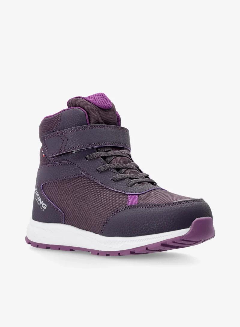 Cumpăra Pantofi fete Viking Footwear Equip Warm WP 1V - aubergine/purple