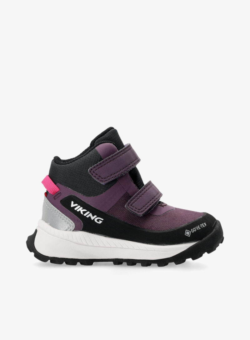 Pantofi fete Viking Footwear Expower Mid GTX 2V - grape