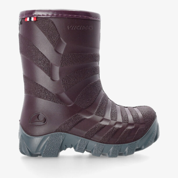 Pantofi fete Viking Footwear Ultra Warm - grape/grey