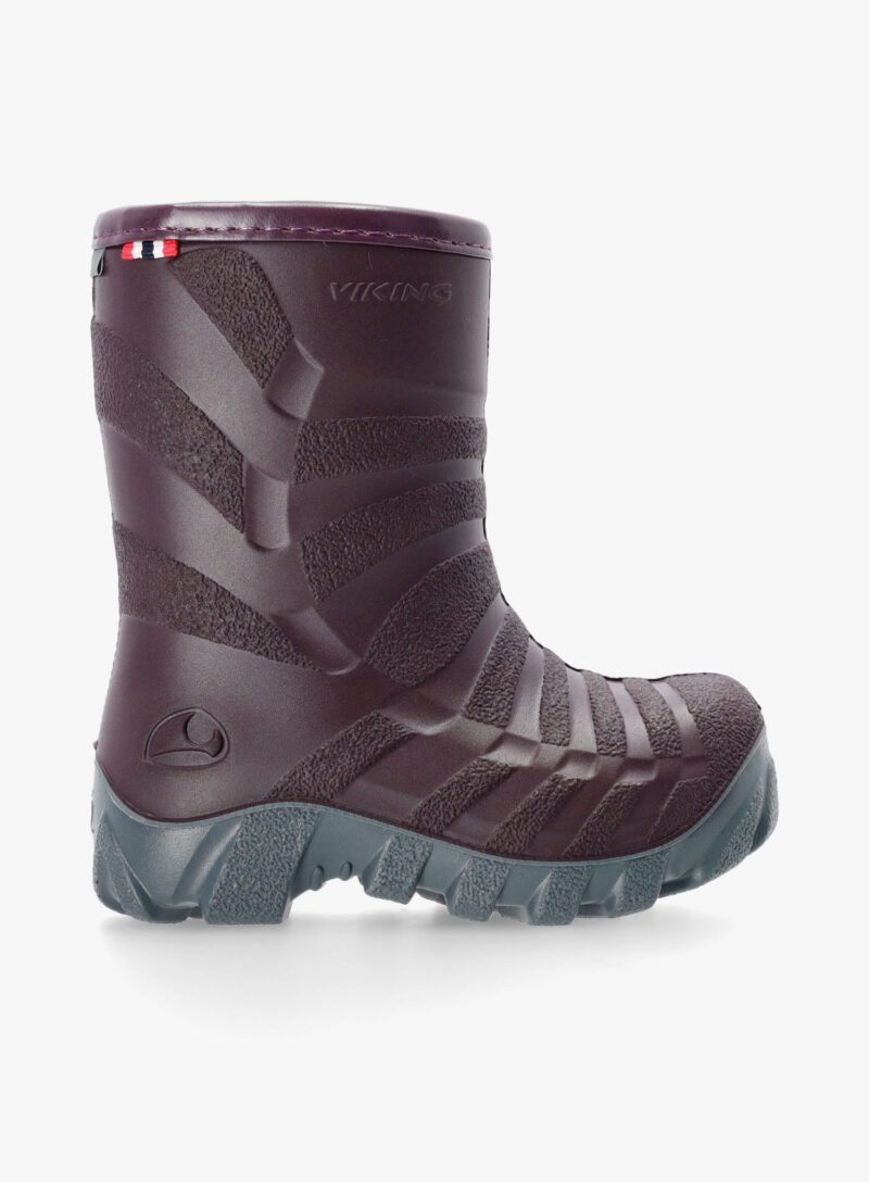 Pantofi fete Viking Footwear Ultra Warm - grape/grey