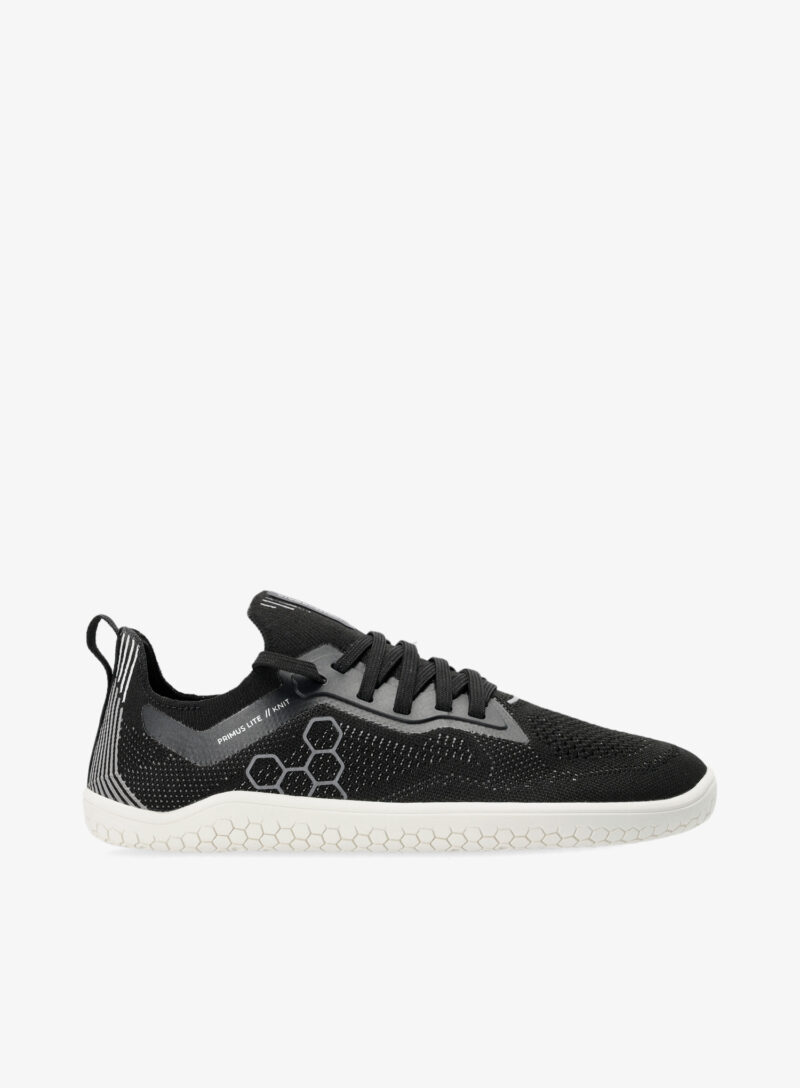 Pantofi lifestyle femei Vivobarefoot Primus Lite Knit - obsidian