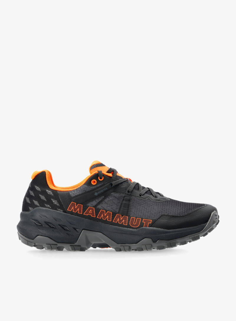 Pantofi outdoor Mammut Sertig II Low GTX - black/vibrant orange