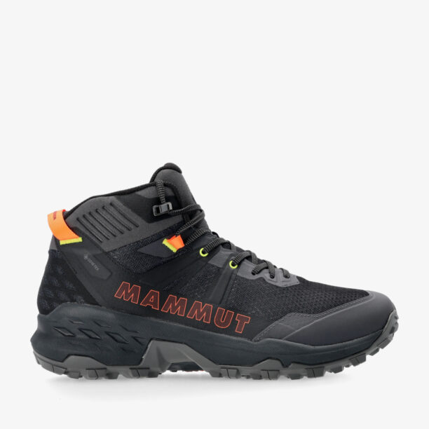 Pantofi outdoor Mammut Sertig II Mid GTX - dark titanium/vibrant orange