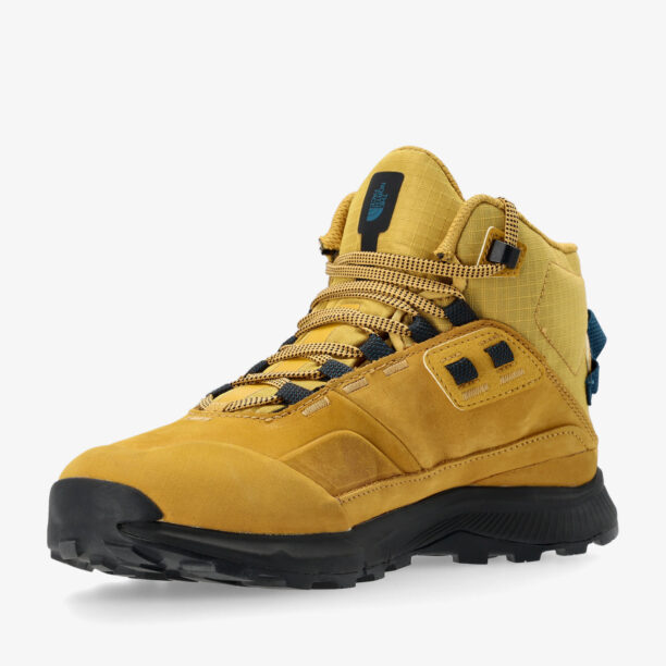 Preţ Pantofi outdoor The North Face Cragstone Leather Mid WP - yellow/black