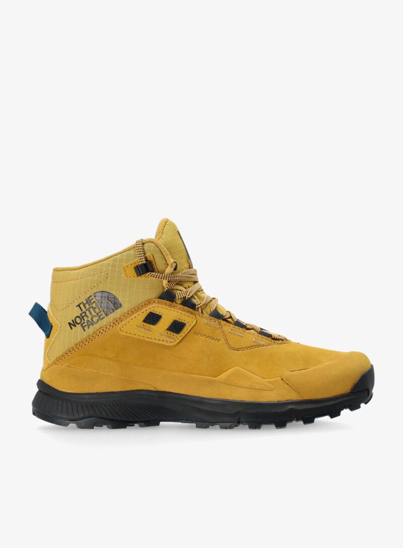 Pantofi outdoor The North Face Cragstone Leather Mid WP - yellow/black