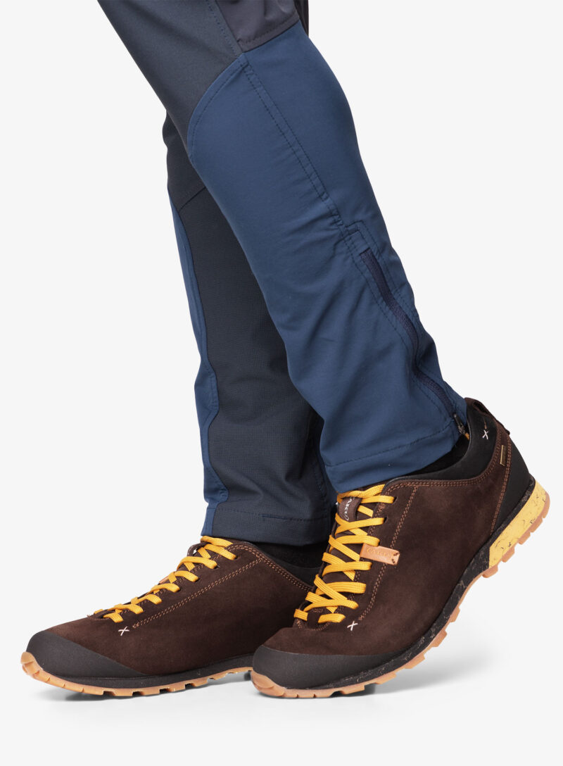 Cumpăra Pantofi outdoor barbati AKU Bellamont III Suede GTX - brown/yellow