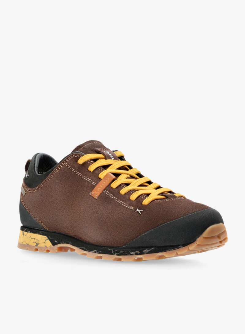 Preţ Pantofi outdoor barbati AKU Bellamont III Suede GTX - brown/yellow