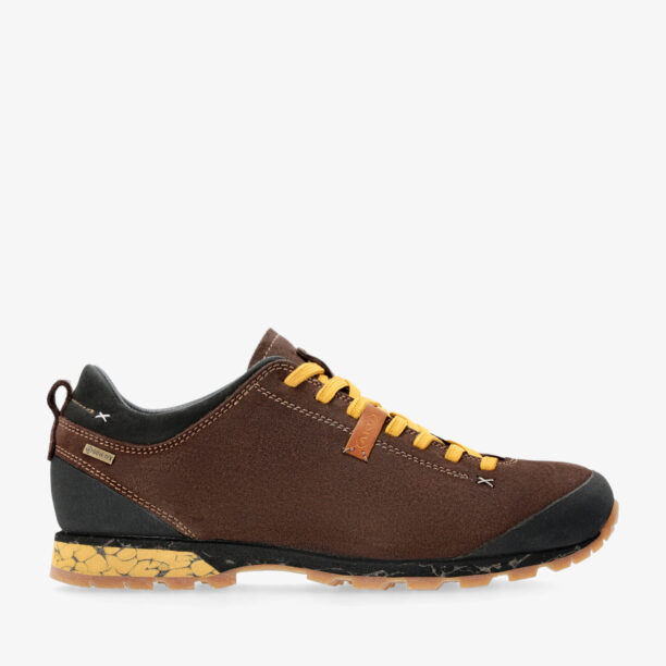 Pantofi outdoor barbati AKU Bellamont III Suede GTX - brown/yellow