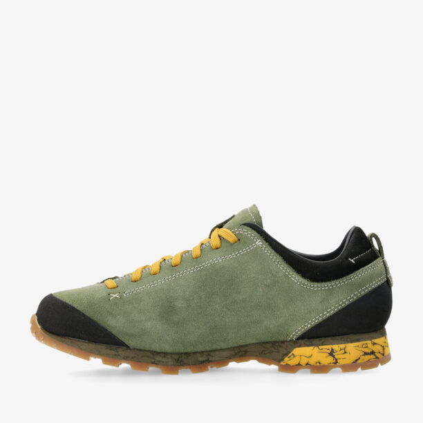 Original Pantofi outdoor barbati AKU Bellamont III Suede GTX - green/ocher