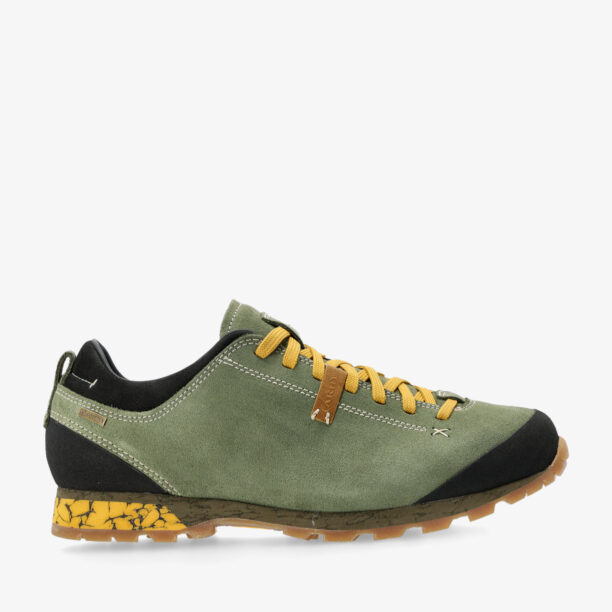 Pantofi outdoor barbati AKU Bellamont III Suede GTX - green/ocher