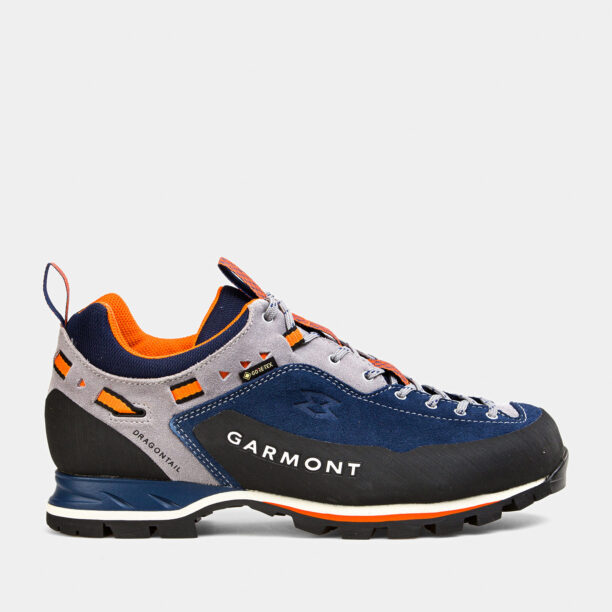 Pantofi outdoor barbati Garmont Dragontail MNT GTX - dark blue/orange