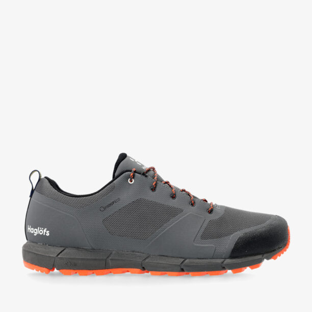 Pantofi outdoor barbati Haglofs L.I.M Low Proof Eco - magnetite/flame orange